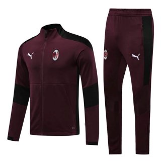 Giacca Ac Milan 2020/21 Borgogna