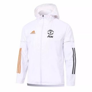Giacca A Vento Manchester United 2020/21 Bianco