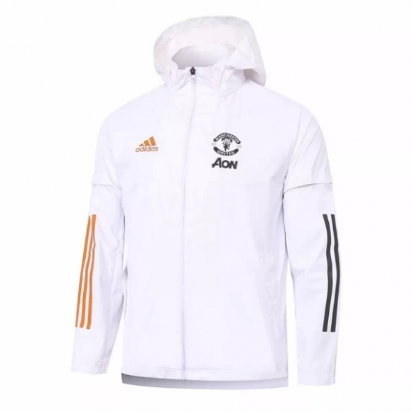 Giacca A Vento Manchester United 2020/21 Bianco