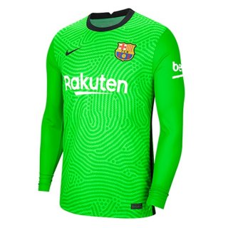 Thailandia Maglia Barcellona Portiere Ml 2020/21 Verde