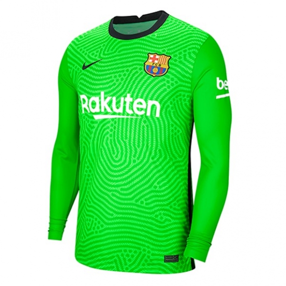 Thailandia Maglia Barcellona Portiere Ml 2020/21 Verde