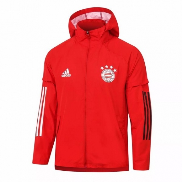 Giacca A Vento Bayern Munich 2020/21 Rosso