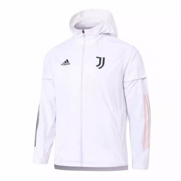 Giacca A Vento Juventus 2020/21 Bianco