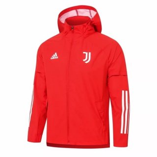Giacca A Vento Juventus 2020/21 Rosso Bianco