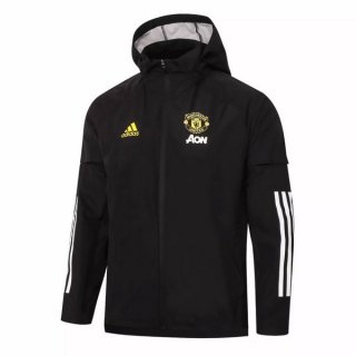 Giacca A Vento Manchester United 2020/21 Nero Giallo