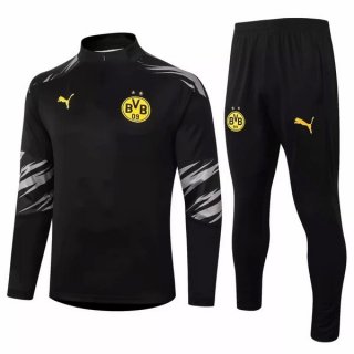 Giacca Borussia Dortmund 2020/21 Nero Grigio