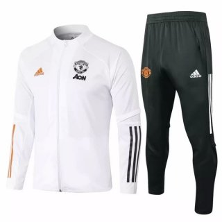 Giacca Manchester United 2020/21 Bianco Nero Arancione