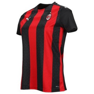 Maglia Ac Milan Home Donna 2020/21 Rosso Nero
