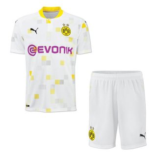 Maglia Borussia Dortmund Terza Bambino 2020/21 Bianco