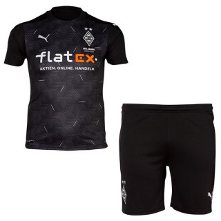 Maglia Borussia Mönchengladbach Away Bambino 2020/21 Nero