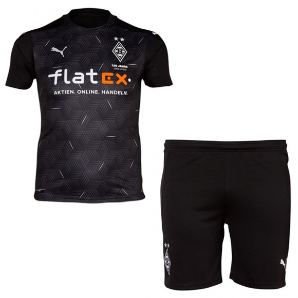 Maglia Borussia Mönchengladbach Away Bambino 2020/21 Nero