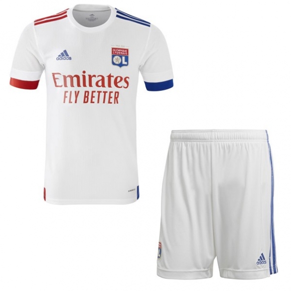 Maglia Lyon Home Bambino 2020/21 Bianco
