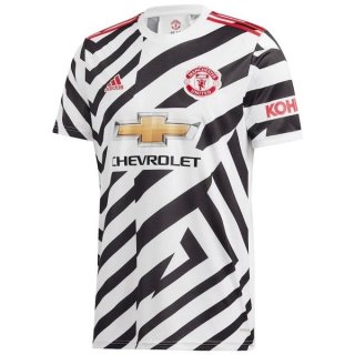 Maglia Manchester United Terza 2020/21 Bianco