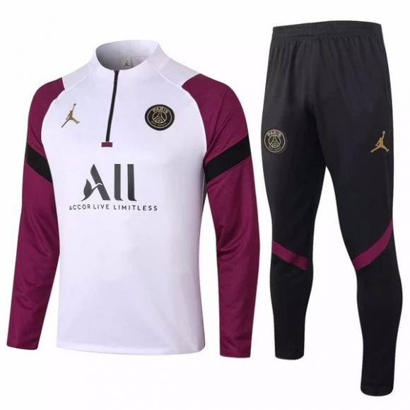 Giacca Paris Saint Germain 2020/21 Bianco Borgogna Nero