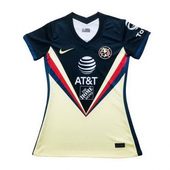 Maglia Club América Home Donna 2020/21 Giallo