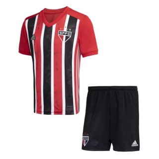 Maglia São Paulo Away Bambino 2020/21 Rosso
