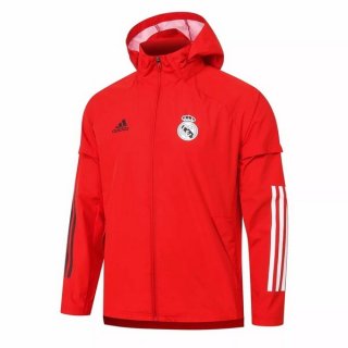 Giacca A Vento Real Madrid 2020/21 Rosso