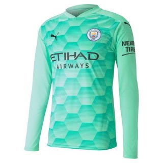 Thailandia Maglia Manchester City Away Ml Portiere 2020/21 Verde
