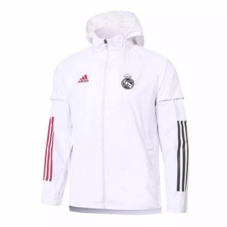 Giacca A Vento Real Madrid 2020/21 Bianco
