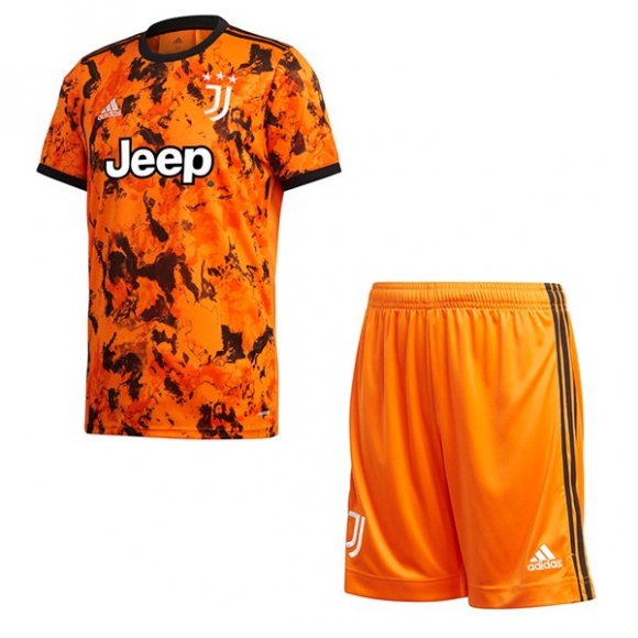 Maglia Juventus Terza Bambino 2020/21 Arancione