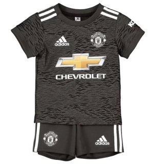 Maglia Manchester United Away Bambino 2020/21 Nero