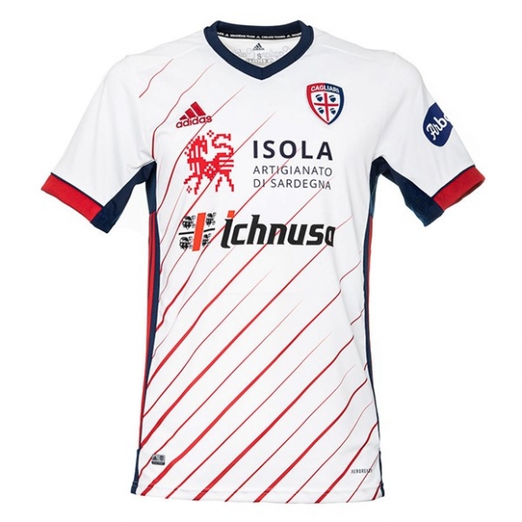 Thailandia Maglia Cagliari Away 2020/21 Bianco