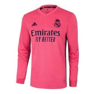 Thailandia Maglia Real Madrid Away Ml 2020/21 Rosa