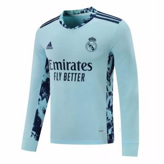 Thailandia Maglia Real Madrid Home ML 2020/21 Blu