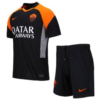 Maglia AS Roma Terza Bambino 2020/21 Nero