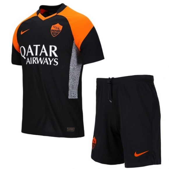 Maglia AS Roma Terza Bambino 2020/21 Nero