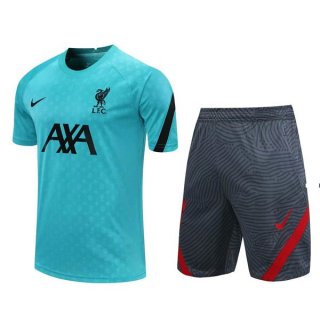 Formazione Liverpool Set Completo 2020/21 Verde Grigio