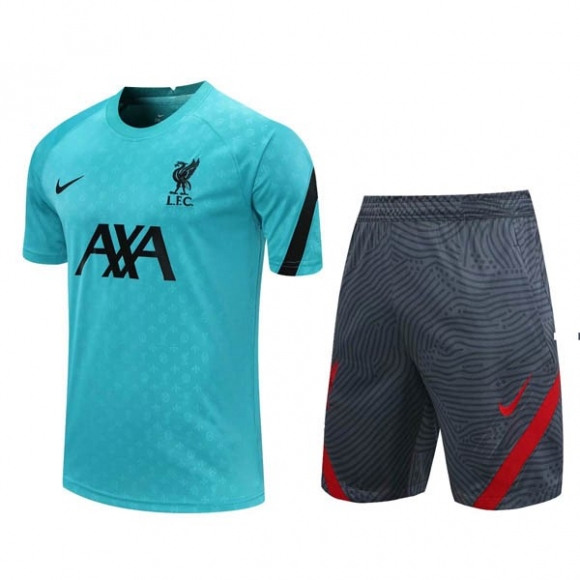 Formazione Liverpool Set Completo 2020/21 Verde Grigio
