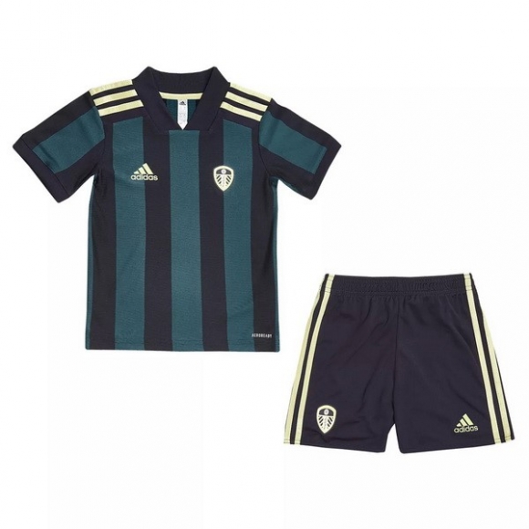 Maglia Leeds United Away Maglia Bambino 2020/21 Verde