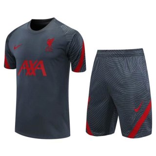 Formazione Liverpool Set Completo 2020/21 Grigio Rosso
