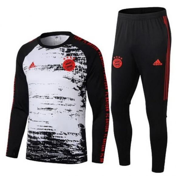 Giacca Bayern Munich 2020/21 Bianco Nero Rosso
