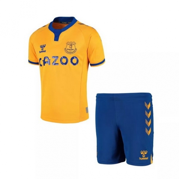 Maglia Everton Away Bambino 2020/21 Arancione