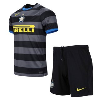 Maglia Inter Milan Terza Bambino 2020/21 Grigio