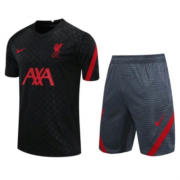 Formazione Liverpool Set Completo 2020/21 Nero Grigio
