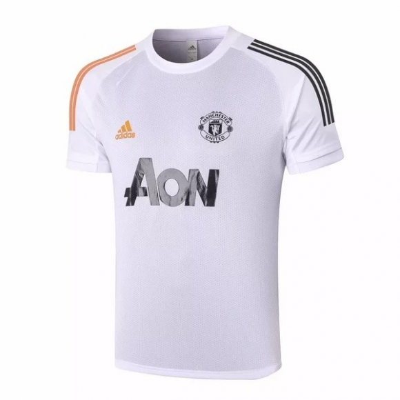 Formazione Manchester United 2020/21 Bianco Arancione Nero
