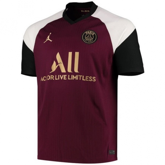 Maglia Paris Saint Germain Terza 2020/21 Borgogna