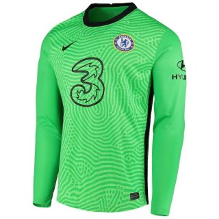 Thailandia Maglia Chelsea ML Portiere 2020/21 Verde