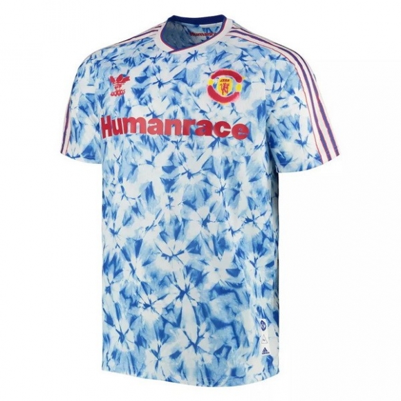 Thailandia Maglia Manchester United Human Race 2020/21 Blu