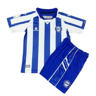 Maglia Deportivo Alavés Home Bambino 2020/21 Blu