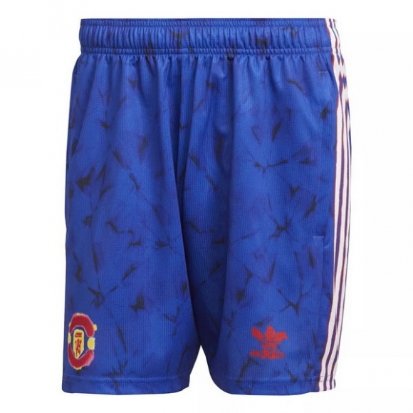 Pantaloni Manchester United Human Race 2020/21 Blu