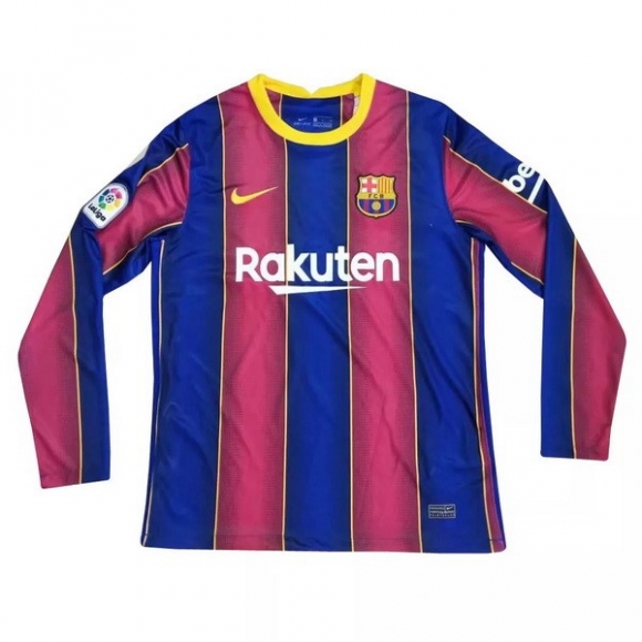 Thailandia Maglia Barcellona Home ML 2020/21 Rosso Blu