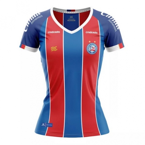Thailandia Maglia Bahia Home Donna 2020/21 Blu Rosso