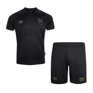 Maglia West Ham United Terza Bambino 2020/21 Nero