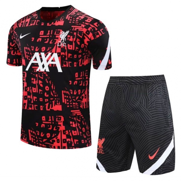 Formazione Liverpool Set Completo 2020/21 Rosso Nero Bianco