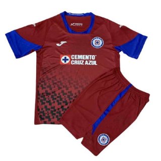 Maglia Cruz Blu Terza Bambino 2020/21 Rosso