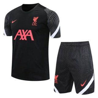 Formazione Liverpool Set Completo 2020/21 Nero Rosso